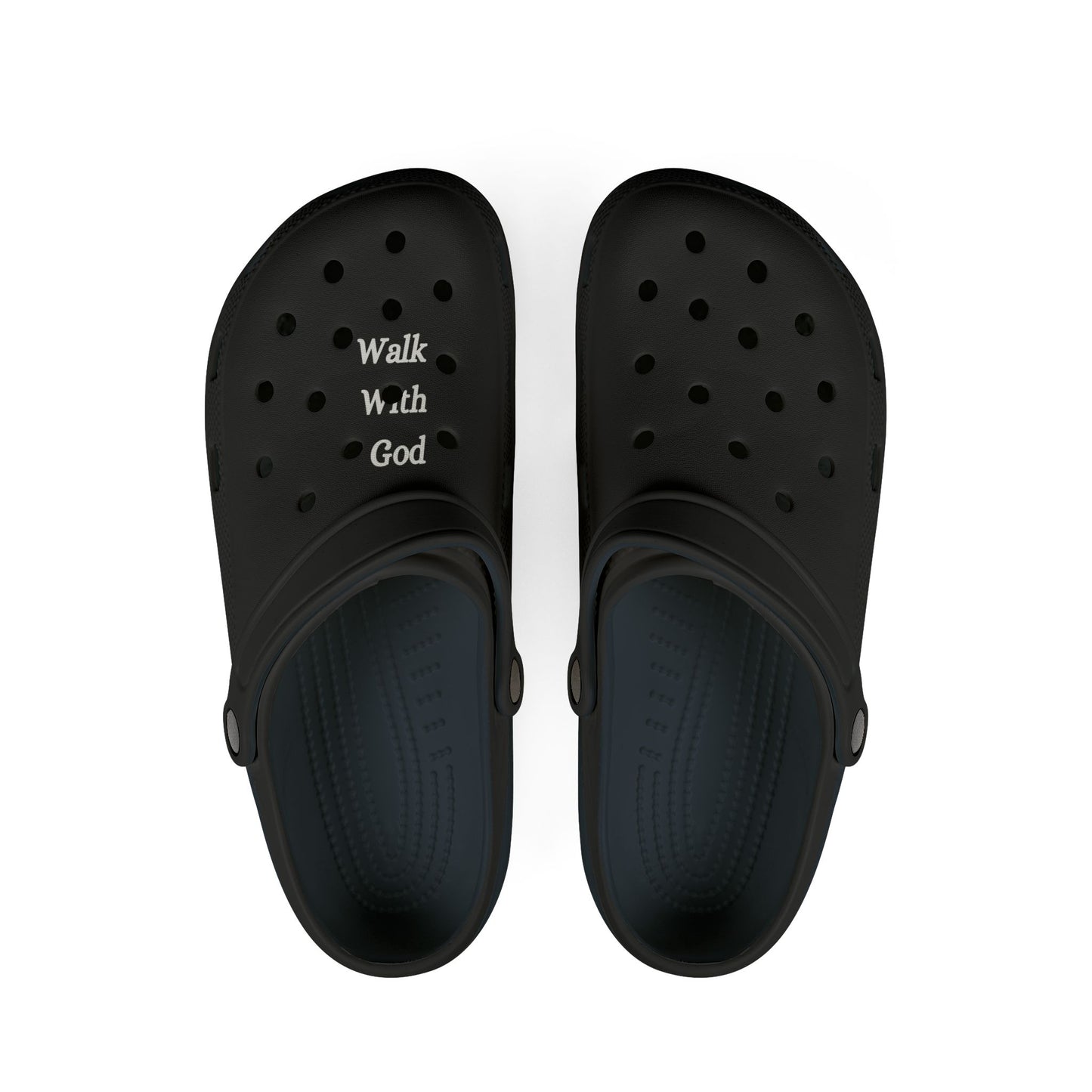 "Walk With God" Clogs