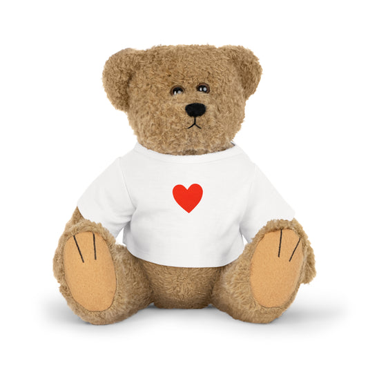 Heart T-Shirt plushie for Valentine's Day