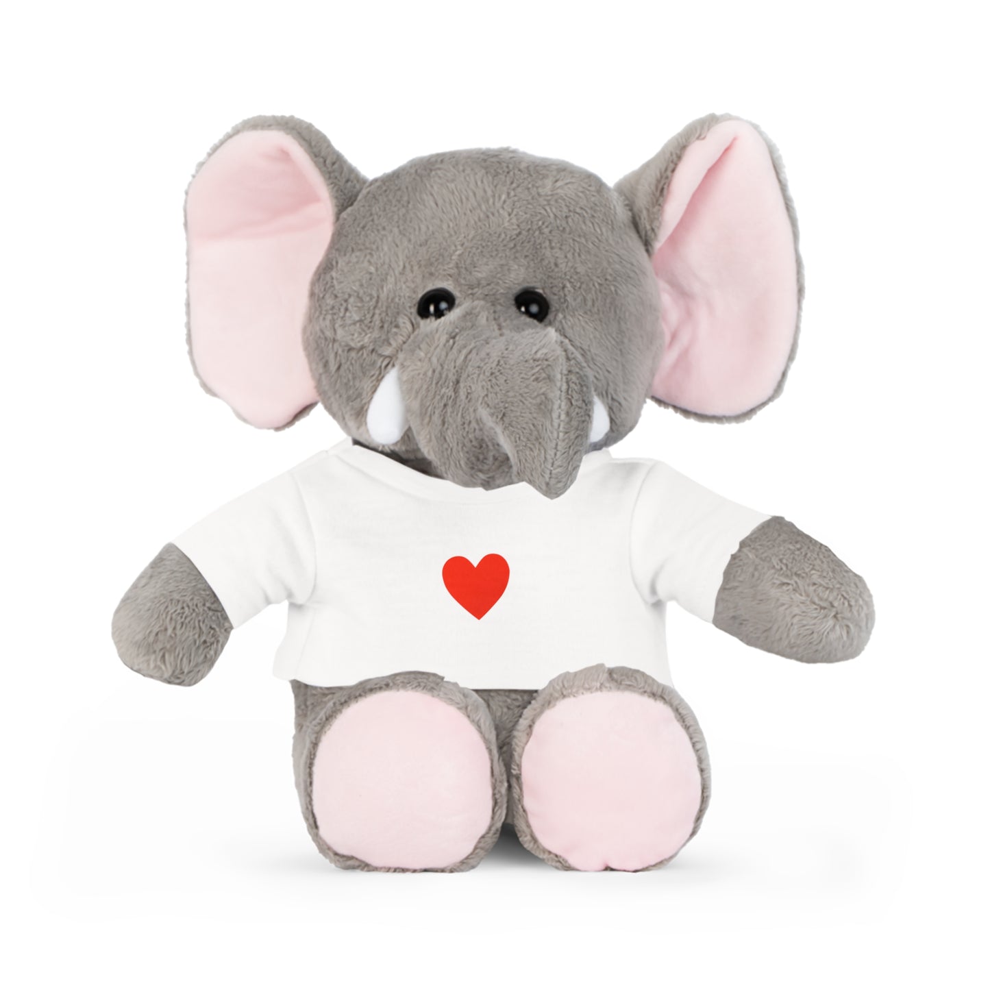 Heart T-Shirt plushie for Valentine's Day