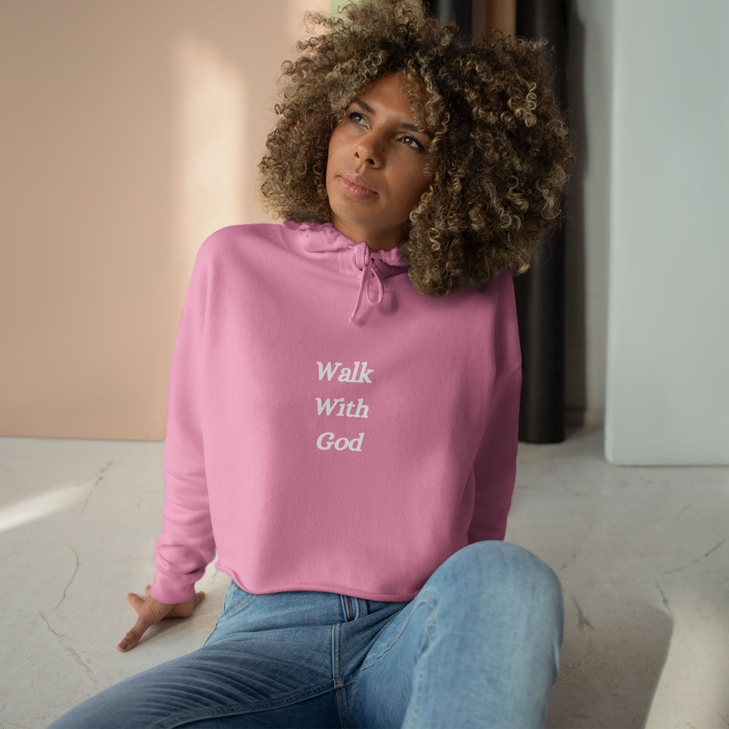 'Walk With God' + 'DYNSTY' Crop Hoodie